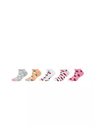 CAMANO | Mädchen Socken 5er Pkg. soft pink | bunt