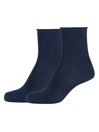 CAMANO | Rollsocken 2er Pkg blue | grau