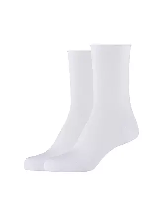 CAMANO | Rollsocken 2er Pkg blue | weiss