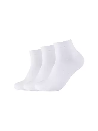 CAMANO | Sneaker Socken 3-er Pkg navy | weiss