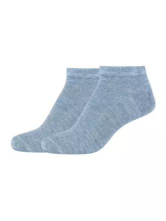 CAMANO | Sneakersocken Silky 2er Pkg. stone melange | rosa