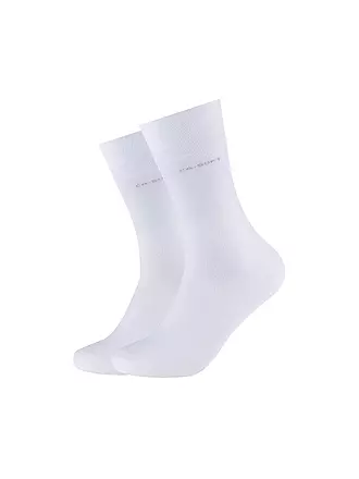 CAMANO | Socken 2-er Pkg. anthrazit | weiss