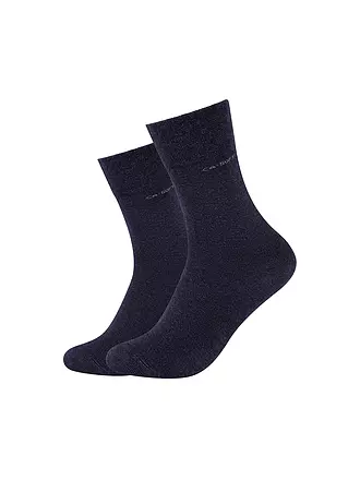 CAMANO | Socken 2-er Pkg. anthrazit | blau