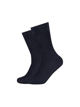 CAMANO | Socken 2er Pkg black | blau