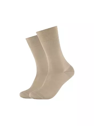 CAMANO | Socken 2er Pkg black | beige