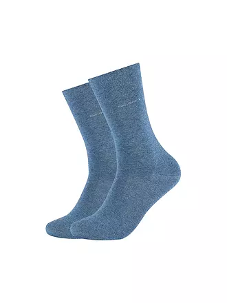 CAMANO | Socken 2er Pkg weiss | blau