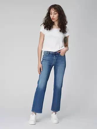 CAMBIO | Jeans Flared Fit 7/8 Paris Easy Kick | blau