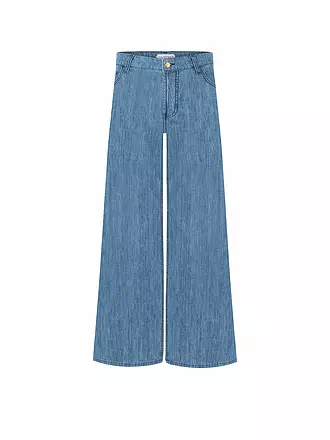 CAMBIO | Jeans Wide Fit PALAZZO CROPPED | dunkelblau
