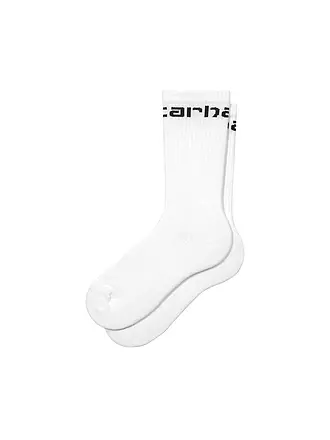 CARHARTT WIP | Socken glassy purple | weiss