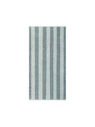 CAWÖ | Duschtuch PURE STRIPES 80x150cm Beige | dunkelgrün