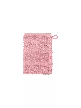 CAWÖ | Waschhandschuh NOBLESSE 16x22cm Agave | rosa