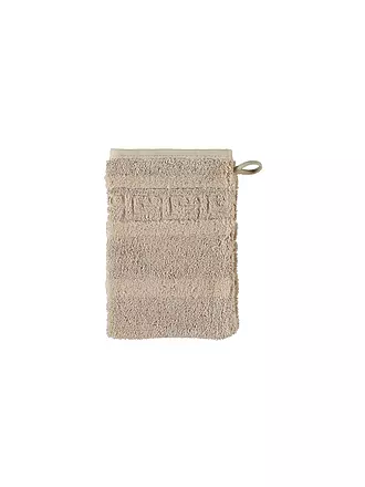 CAWÖ | Waschhandschuh NOBLESSE 16x22cm Agave | beige