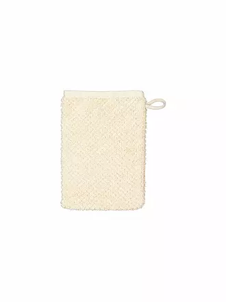 CAWÖ | Waschhandschuh Pure 16x22cm Beige | grün