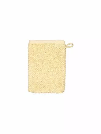 CAWÖ | Waschhandschuh Pure 16x22cm Beige | gelb