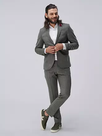 CG - CLUB OF GENTS | Anzughose Slim Fit Pascal | braun