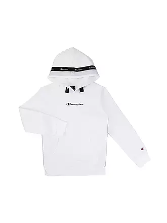 CHAMPION | Jungen Kapuzensweater - Hoodie | weiss