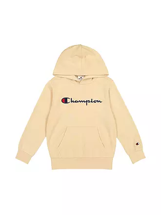 CHAMPION | Jungen Kapuzensweater - Hoodie | beige