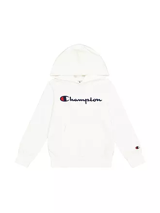 CHAMPION | Jungen Kapuzensweater - Hoodie | weiss