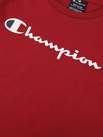 CHAMPION | Jungen Langarmshirt | dunkelgrün
