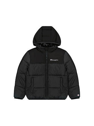CHAMPION | Jungen Steppjacke | schwarz