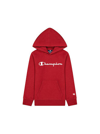 CHAMPION | Jungen Sweater - Hoodie | rot