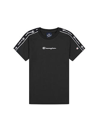 CHAMPION | Jungen T-Shirt | schwarz