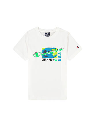 CHAMPION | Jungen T-Shirt | weiss