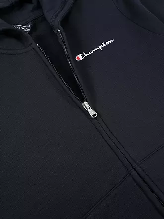 CHAMPION | Kinder Kapuzensweatjacke | dunkelblau