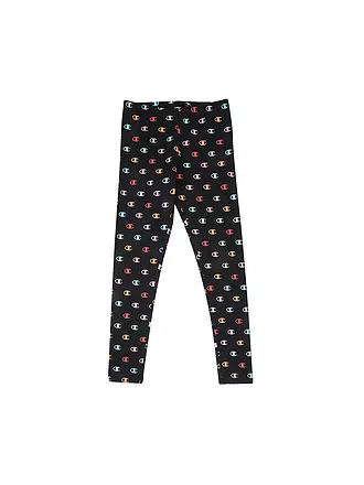 CHAMPION | Mädchen Leggings | schwarz