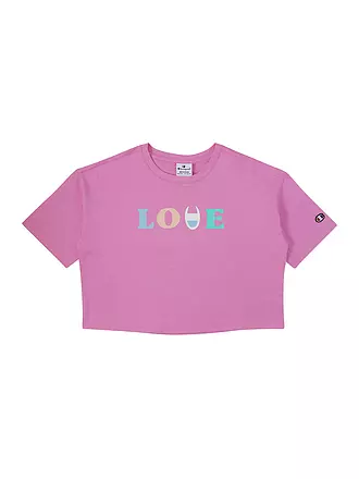 CHAMPION | Mädchen T-Shirt Boxy Fit | pink