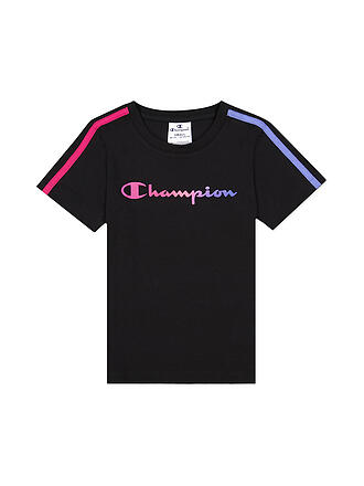 CHAMPION | Mädchen T-Shirt | schwarz