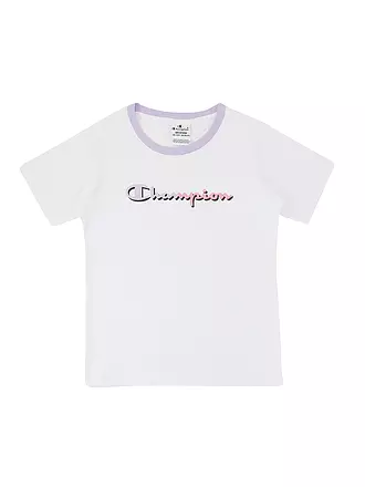 CHAMPION | Mädchen T-Shirt | weiss
