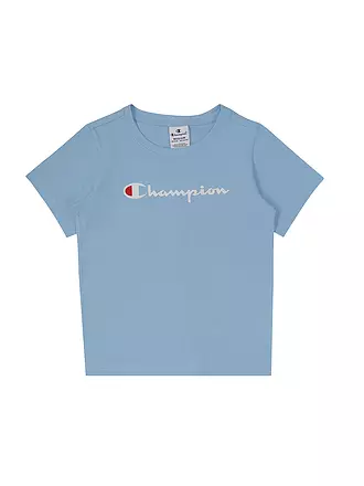 CHAMPION | Mädchen T-Shirt | hellblau