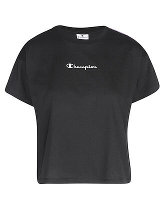 CHAMPION | T Shirt Cropped Fit | rosa