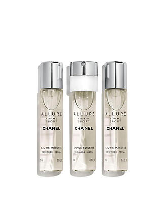 CHANEL |  EAU DE TOILETTE NACHFÜLLBARES TWIST AND SPRAY 3X20ML NACHFÜLLUNG | keine Farbe
