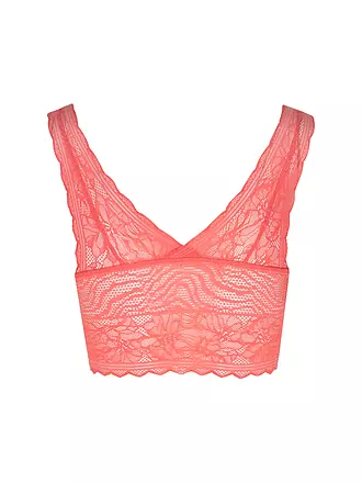 CHANTELLE | Bustier FLORAL TOUCH coral | schwarz