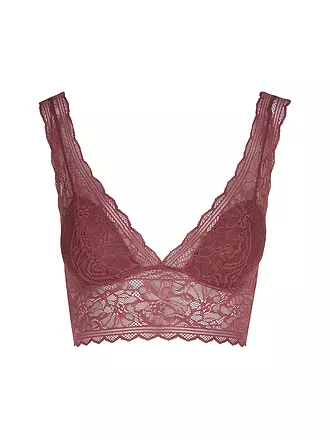CHANTELLE | Bustier FLORAL TOUCH schwarz | dunkelrot