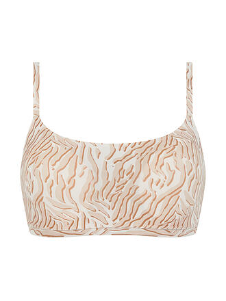 CHANTELLE | Bustier camo print | beige