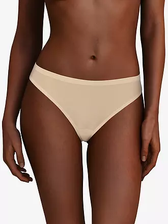 CHANTELLE | String SOFTSTRETCH green lily/treillis | beige