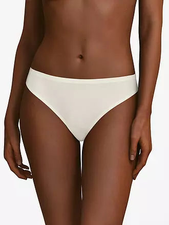 CHANTELLE | String SOFTSTRETCH vert orient | creme