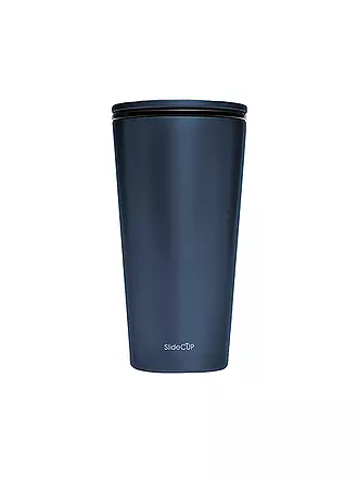 CHIC.MIC | Becher Stainless Steel SlideCup 420ml Anthazit | dunkelblau