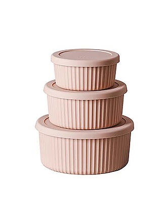 CHIC.MIC | Dose mit Deckel Set 3er DELUXE Desert | dunkelblau