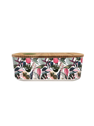 CHIC.MIC | Frischhaltedose bioloco plant lunchbox oval Abstract Earth | bunt