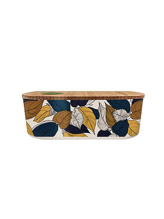 CHIC.MIC | Frischhaltedose bioloco plant lunchbox oval Abstract Earth | bunt