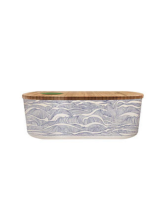 CHIC.MIC | Frischhaltedose bioloco plant lunchbox oval Natural Terrazzo | bunt