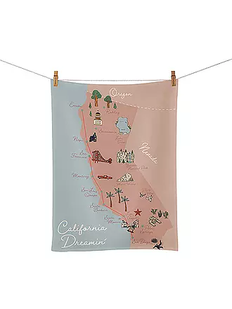 CHIC.MIC | Geschirrtuch 50x70cm Apricot | bunt