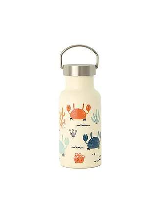 CHIC.MIC | Isolierflasche - Thermosflasche bioloco sky kids 350ml Robots | weiss