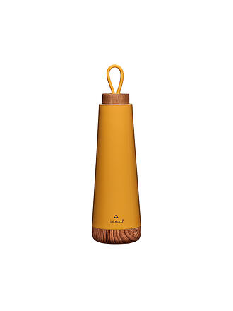 CHIC.MIC | Isolierflasche bioloco loop 500ml Senf | hellgrau