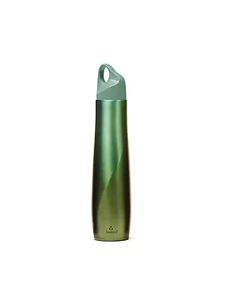 CHIC.MIC | Isolierflasche bioloco the curve 420ml Brass/Messing | grün