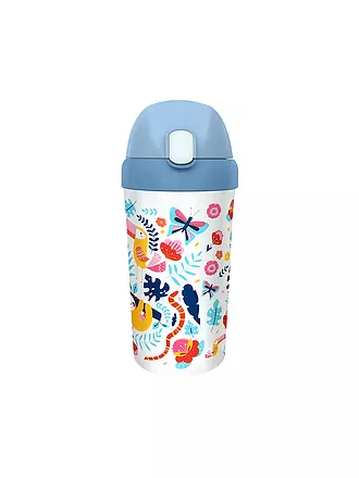 CHIC.MIC | Kinder Trinkbecher Cup bioloco plant 400ml Little Artist | hellblau